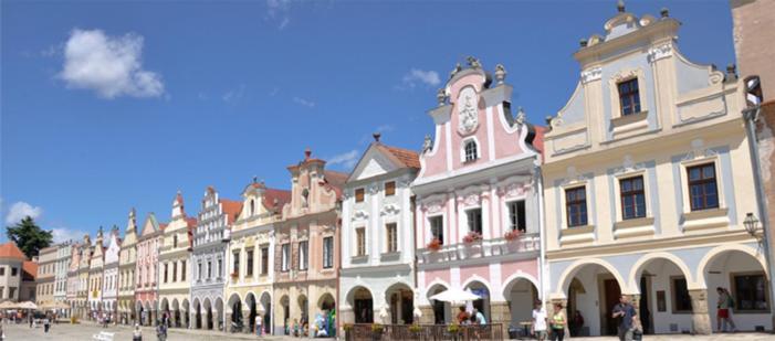 Hotel Ubytovani U Seniglu Telč Exterior foto